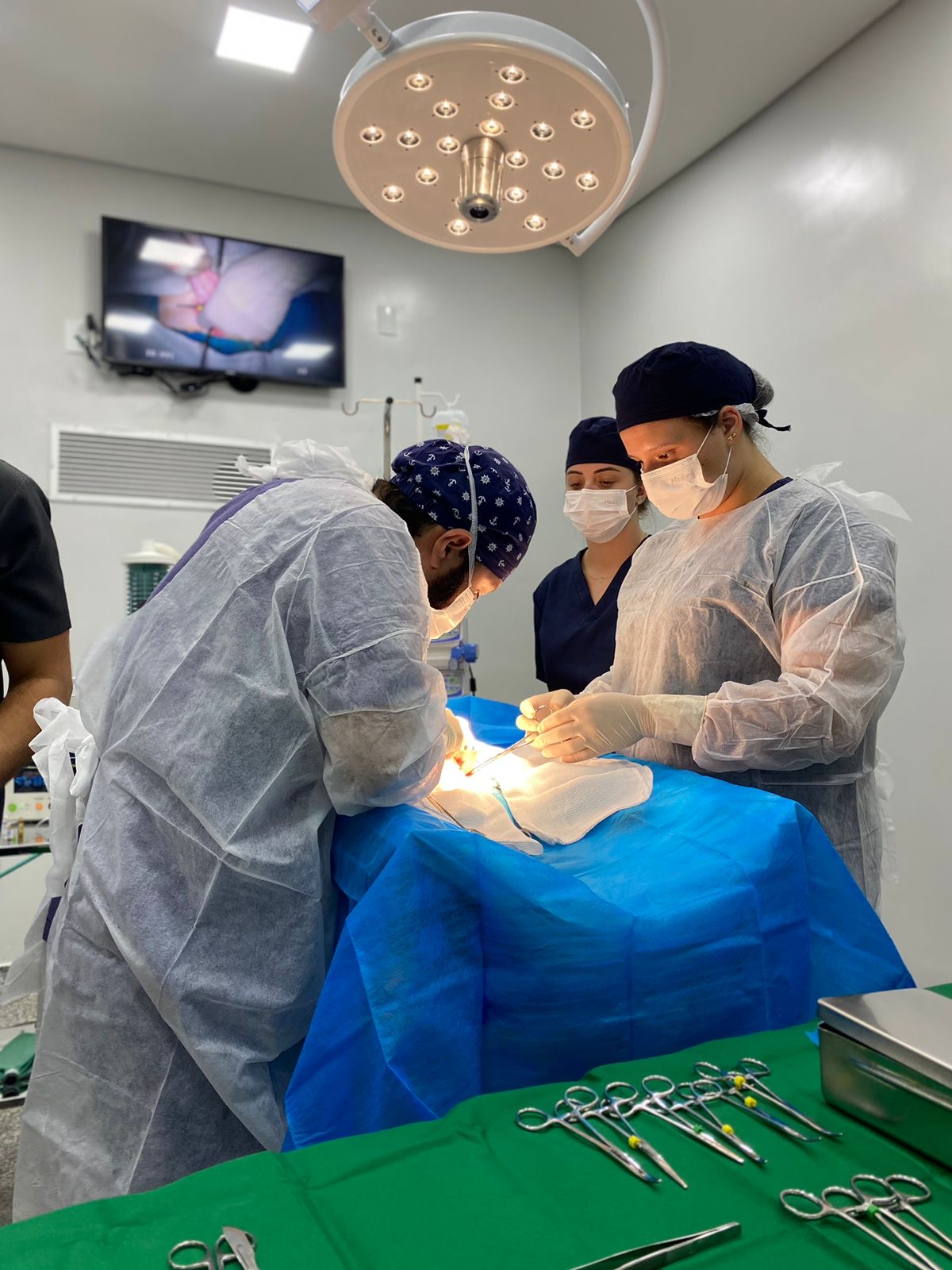 Estrutura e equipe da Vet Center Foz